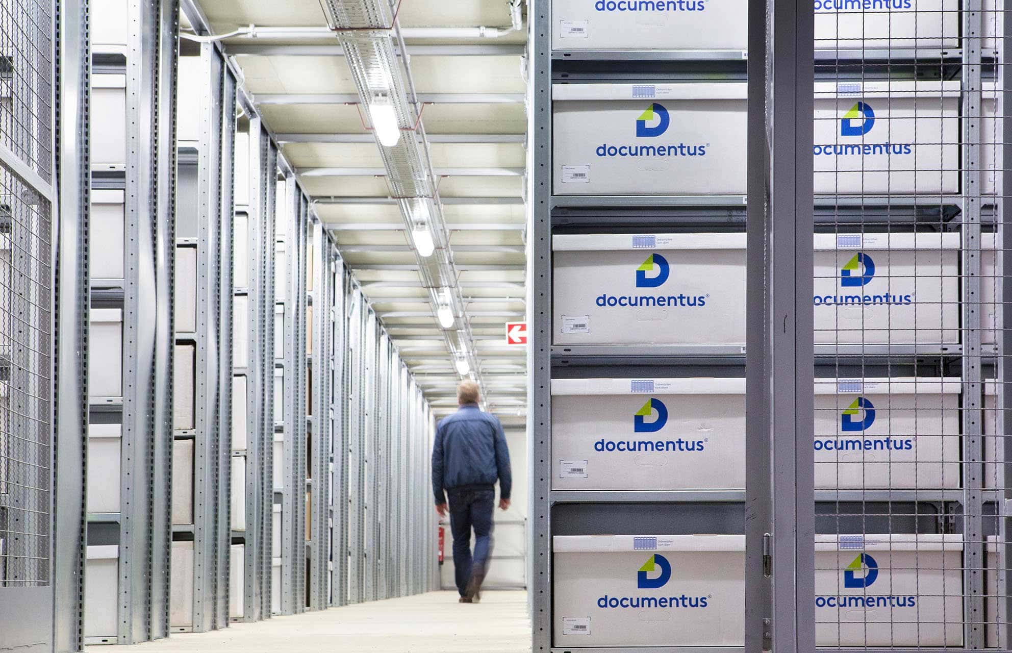 Aktenlager von documentus