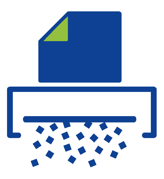 Icon „Aktenvernichtung“
