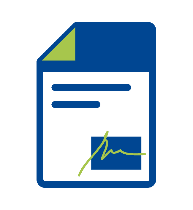 Icon „Dokument-Auftrag“