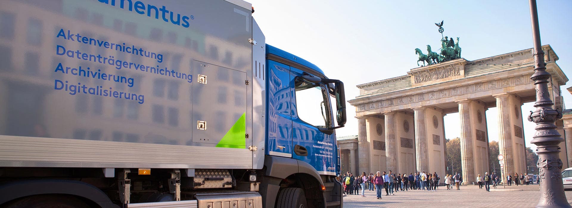 Documentus LKW in Berlin